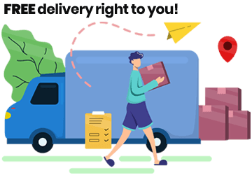 Free delivery right to you